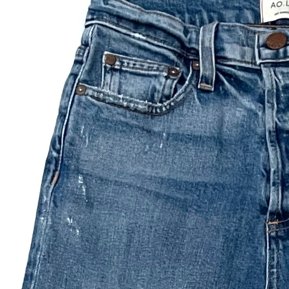 Alice+Olivia $298 AMAZING HIGH RISE GIRLFRIEND JEANS 25 - Picture 13 of 14